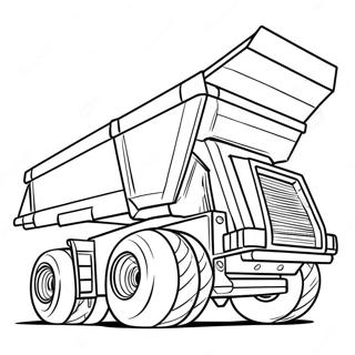 Page A Colorier De Camion Benne De Construction 5133-4117