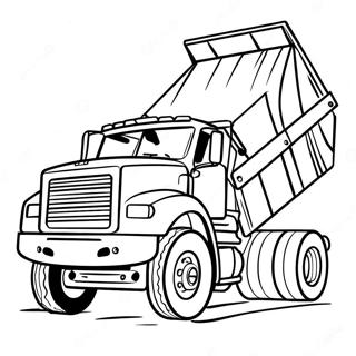 Page A Colorier De Camion Benne De Construction 5133-4118