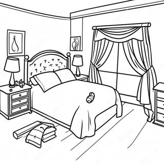 Chambre De Rêve Pages À Colorier