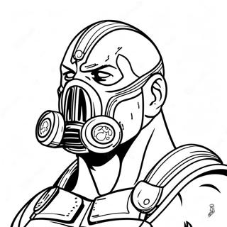 Bane Pages À Colorier