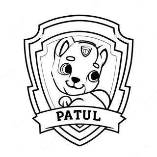 Page A Colorier Badge Pat Patrouille 51394-42799