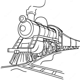 Page A Colorier Du Polar Express 5142-4123