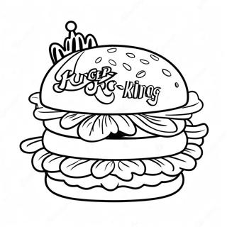 Page A Colorier Logo Burger King 51484-42874