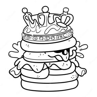 Page A Colorier Couronne Burger King 51485-42878