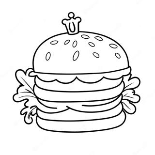 Page A Colorier Couronne Burger King 51485-42880