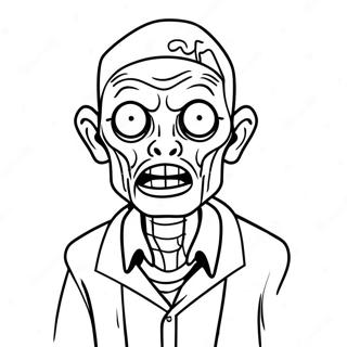 Page A Colorier Personnage Zombie Among Us 51564-42930