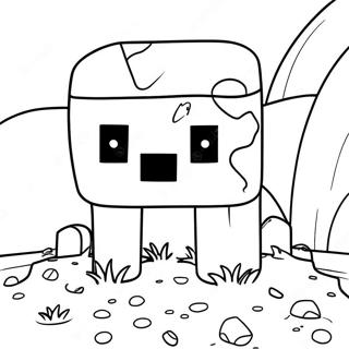 Page A Colorier Slime Minecraft 51624-42986