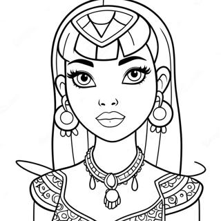 Page A Colorier Cleo De Nile De Monster High 51644-43003