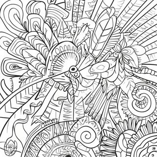 Motifs Tribaux Amerindiens Page A Colorier 51724-43072