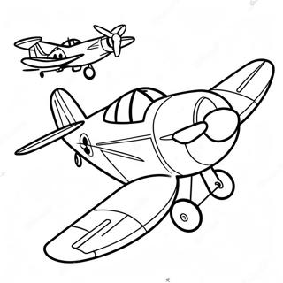 Page A Colorier Des Avions Disney 51784-43114