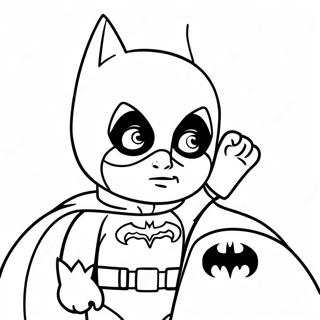 Page A Colorier Du Bebe Batman 51794-43123