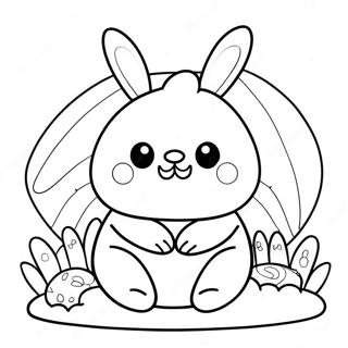 Page A Colorier Du Lapin De Paques Squishmallow 51914-43227