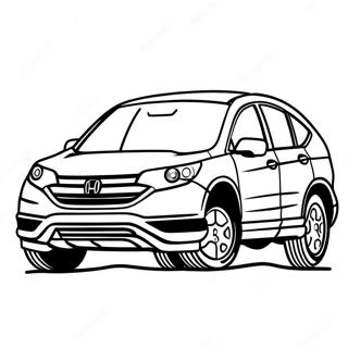 Page A Colorier Honda Crv Sportif 51976-43259