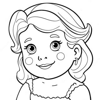 Page A Colorier De Petite Mademoiselle 52025-43308