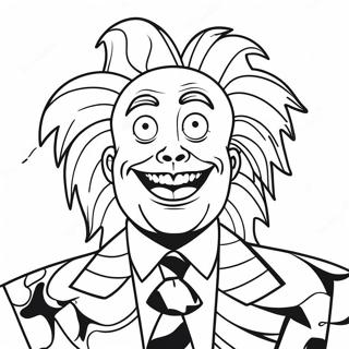 Page A Colorier De Beetlejuice 5202-4171