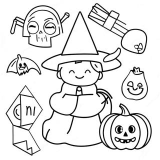 Mathématiques D'halloween Pages À Colorier