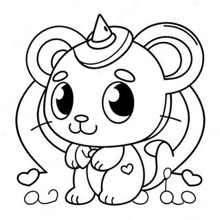 Page A Colorier Jewelpet 52085-43341