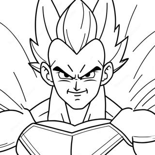 Page A Colorier Majin Vegeta 52155-43402