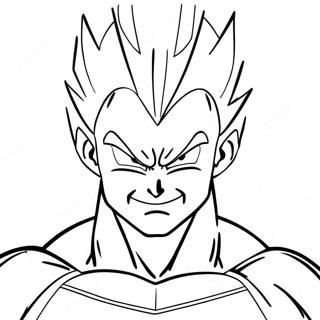 Page A Colorier Majin Vegeta 52155-43404