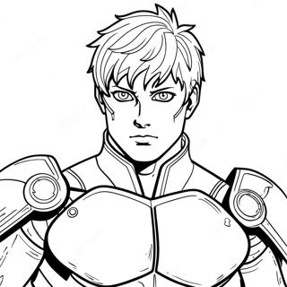 Page A Colorier Genos 52165-43407