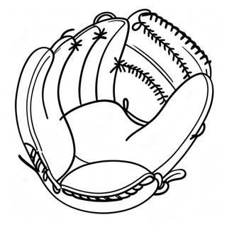 Page A Colorier De Gants De Baseball 52276-43490