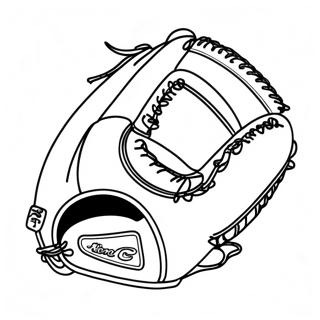 Page A Colorier De Gants De Baseball 52276-43491