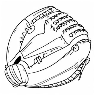 Page A Colorier De Gants De Baseball Vintage 52277-43502