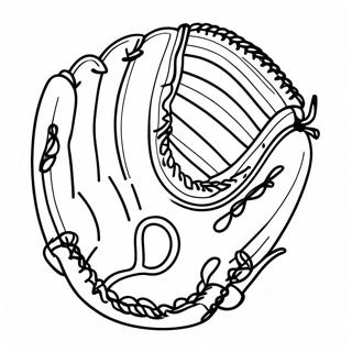 Page A Colorier De Gants De Baseball Vintage 52277-43503