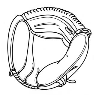 Page A Colorier De Gants De Baseball Vintage 52277-43504