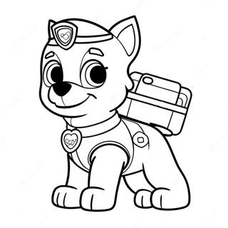 Page A Colorier De Saint Valentin De Paw Patrol 52346-43548