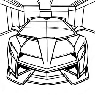 Lamborghini Veneno Pages À Colorier