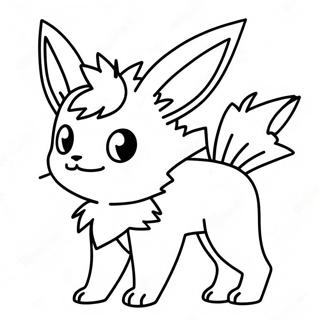 Page A Colorier De Jolteon 52496-43662