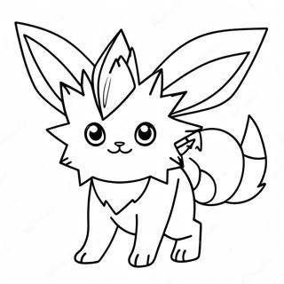 Page A Colorier De Jolteon 52496-43663