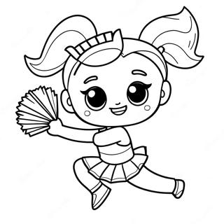 Page A Colorier Cheerleader Lol 52566-43720