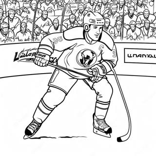 Page A Colorier Dun Joueur Des Buffalo Sabres En Train De Patiner 52667-43807