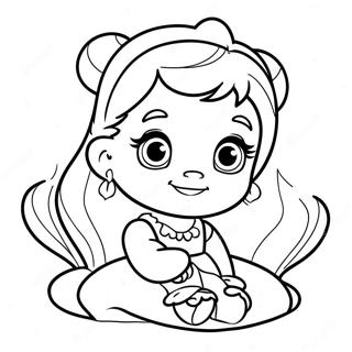 Page A Colorier Des Bebes Princesses Disney 5272-4226