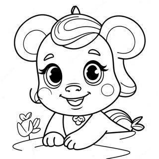 Page A Colorier Des Bebes Princesses Disney 5272-4228