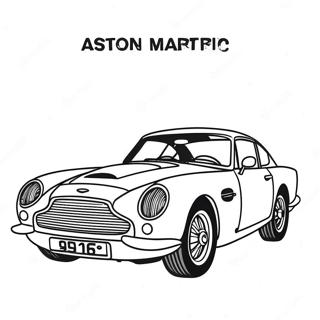 Aston Martin Pages À Colorier