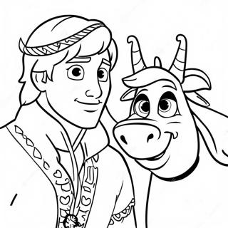 Page A Colorier De Kristoff Et Sven 52786-43899