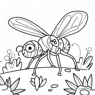 Page A Colorier Des Insectes 5292-4242