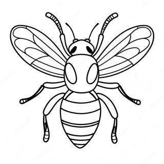 Page A Colorier Des Insectes 5292-4244