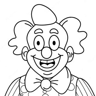 Page A Colorier Krusty Le Clown 52996-44066