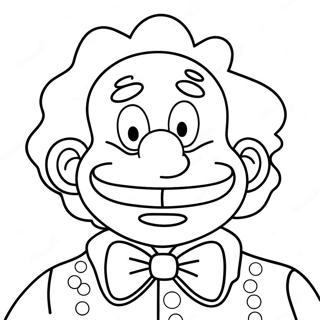 Page A Colorier Krusty Le Clown 52996-44068