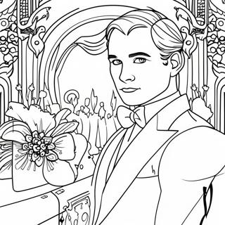 Page A Colorier Le Grand Gatsby 53006-44072