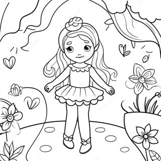 Jardin Fairycore Fantaisiste A Colorier 53137-44174