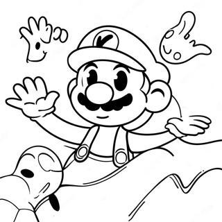 Page A Colorier Luigi Et Fantomes 53187-44217