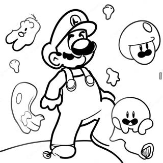 Page A Colorier Luigi Et Fantomes 53187-44218