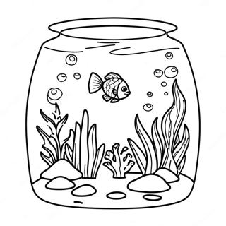 Page A Colorier Aquarium 53257-44260