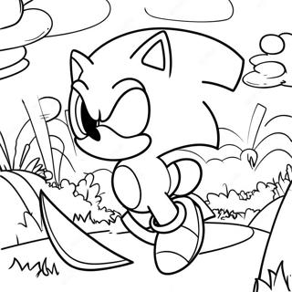 Page A Colorier Sonic Lost World 53307-44302