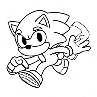 Page A Colorier Sonic Courant Vite 53308-44305